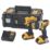 DEWALT DCZ298D2T-SFGB 18V 2 x 2.0Ah Li-Ion XR  Cordless Combi Drill & Impact Driver Twin Pack