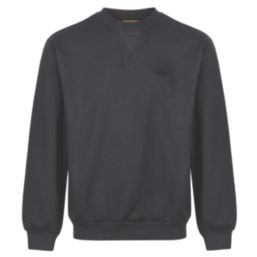 Iron Mountain IMSWT205 Crew Neck Sweatshirt Charcoal Marl Small 38" Chest