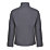 Regatta Octagon II Waterproof Softshell Jacket Seal Grey (Black) XXXX Large Size 53" Chest