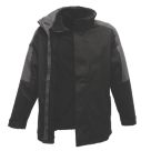 Regatta Defender III  3-in-1 Waterproof Jacket Black/Seal Grey Small 44" Chest
