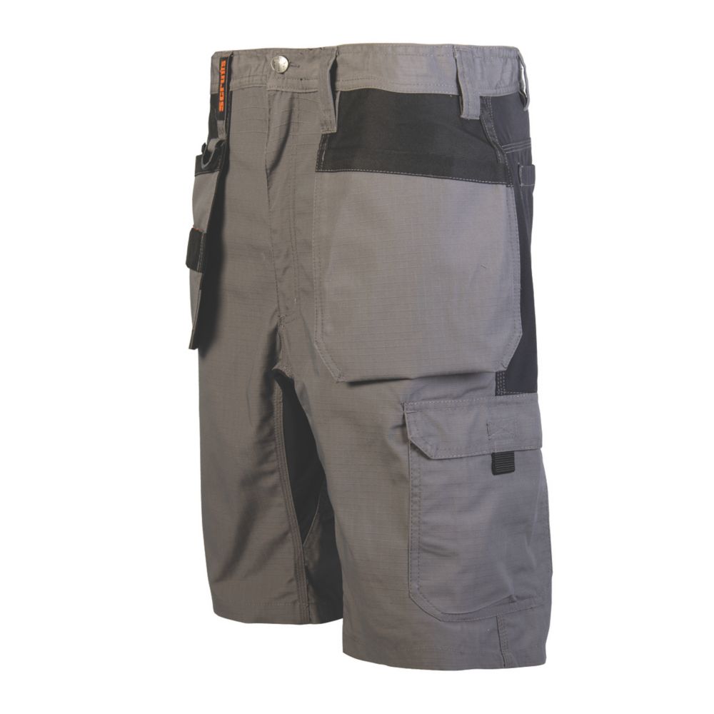 Scruffs Trade Flex Holster Work Shorts Graphite 34