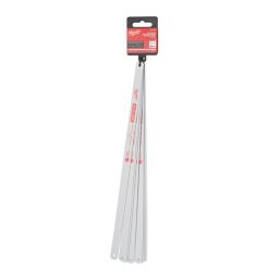 Milwaukee  24tpi Steel Hacksaw Replacement Blades 12" (300mm) 10 Pack