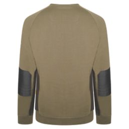 JCB Trade Crew Sweatshirt Olive Large 42-44" Chest