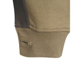 JCB Trade Crew Sweatshirt Olive Large 42-44" Chest