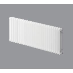 DeLonghi 600mm x 1222mm 5394BTU Traffic White Horizontal 3 Column Radiator