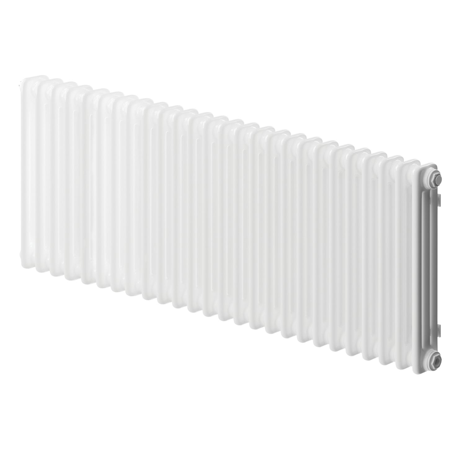 DeLonghi 600mm x 1222mm 5394BTU Traffic White Horizontal 3 Column Radiator (920TA)