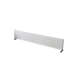 Ximax Oceanus 295mm x 1800mm 3314BTU White Horizontal Designer Radiator