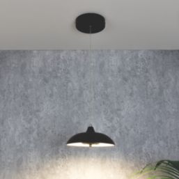 TCP  LED Hanging Pendant Light Black & White 15W 1000lm