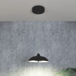 TCP  LED Hanging Pendant Light Black & White 15W 1000lm