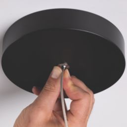 TCP  LED Hanging Pendant Light Black & White 15W 1000lm