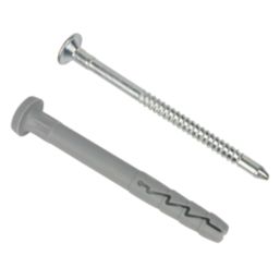 Rawlplug R-FX-C Nylon Hammer-In Fixings 6mm x 60mm 100 Pack