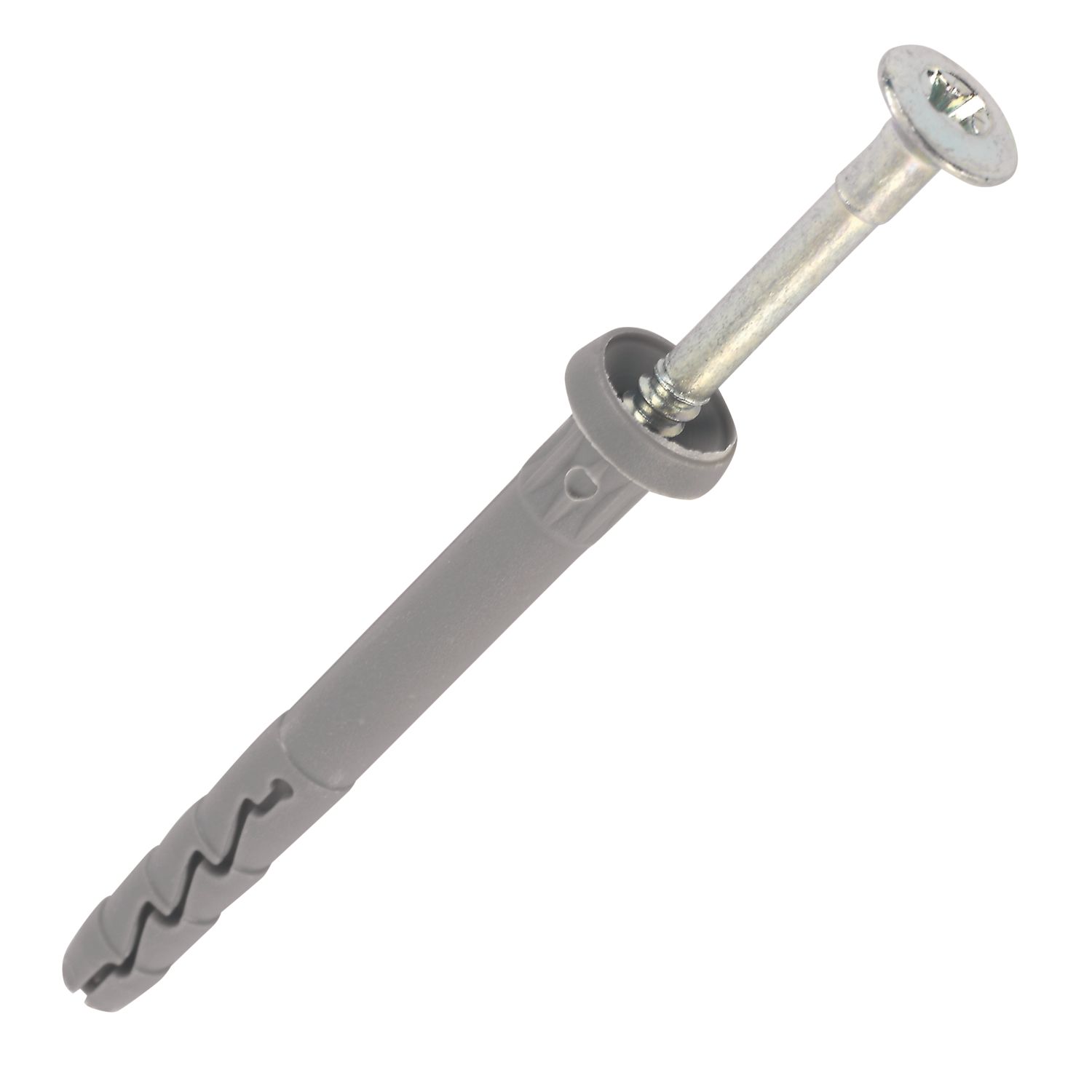 Rawlplug R-FX-C Nylon Hammer-In Fixings 6mm x 60mm 100 Pack (920VA)