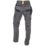 CAT Essentials Stretch Knee Pocket Trousers Grey 32" W 32" L