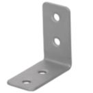 Magnodur Angle Brackets Silver 40mm x 40mm x 20mm 10 Pack