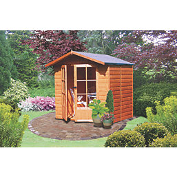 Shire Chiltern 5' x 6' 6" (Nominal) Apex Shiplap T&G Timber Summerhouse