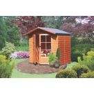 Shire Chiltern 5' x 6' 6" (Nominal) Apex Shiplap T&G Timber Summerhouse