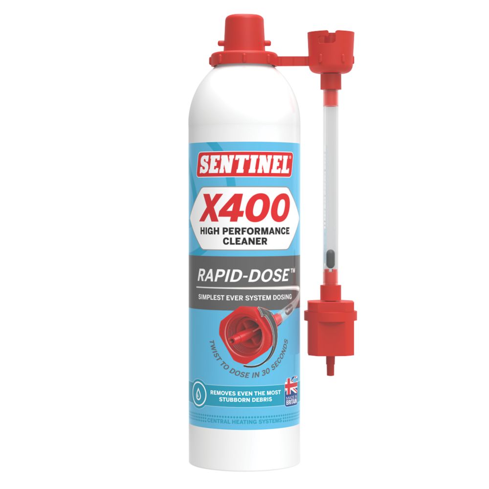 Sentinel X400 Rapid Dose System Restorer 300ml - Screwfix