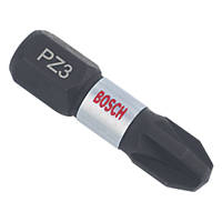 Bosch  ¼" Hex Shank PZ3 Impact Control Screwdriver Bits 2 Pack