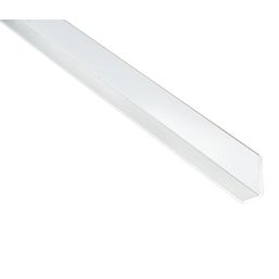 Fibo Profile L Shape End White 2400mm x 10mm