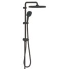 Refurb Grohe Vitalio Comfort 250 Flex Shower System with Diverter Matt Black