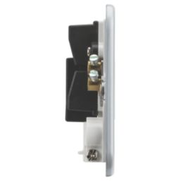 Knightsbridge Metal Clad 13A Unswitched Metal Clad Fused Spur & Flex Outlet