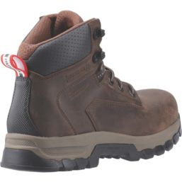 Hunter  Size 8  Brown Waterproof  Safety Boots