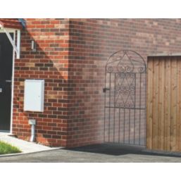 Apollo Wenlock Tall Gate Black 853mm x 1830mm