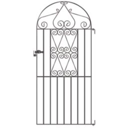 Apollo Wenlock Tall Gate Black 853mm x 1830mm