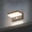 LAP Woodruff Outdoor LED Solar Wall Light With PIR Sensor Black 300lm