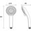 Bristan Casino 3 Shower Handset Chrome-Plated 108mm x 240mm