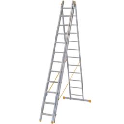 Werner  Aluminium 7.9m Combination Ladder
