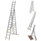 Werner  Aluminium 7.9m Combination Ladder
