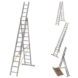 Werner  Aluminium 7.9m Combination Ladder