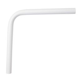 Flomasta White 38mm Flush Pipe 18" x 18"