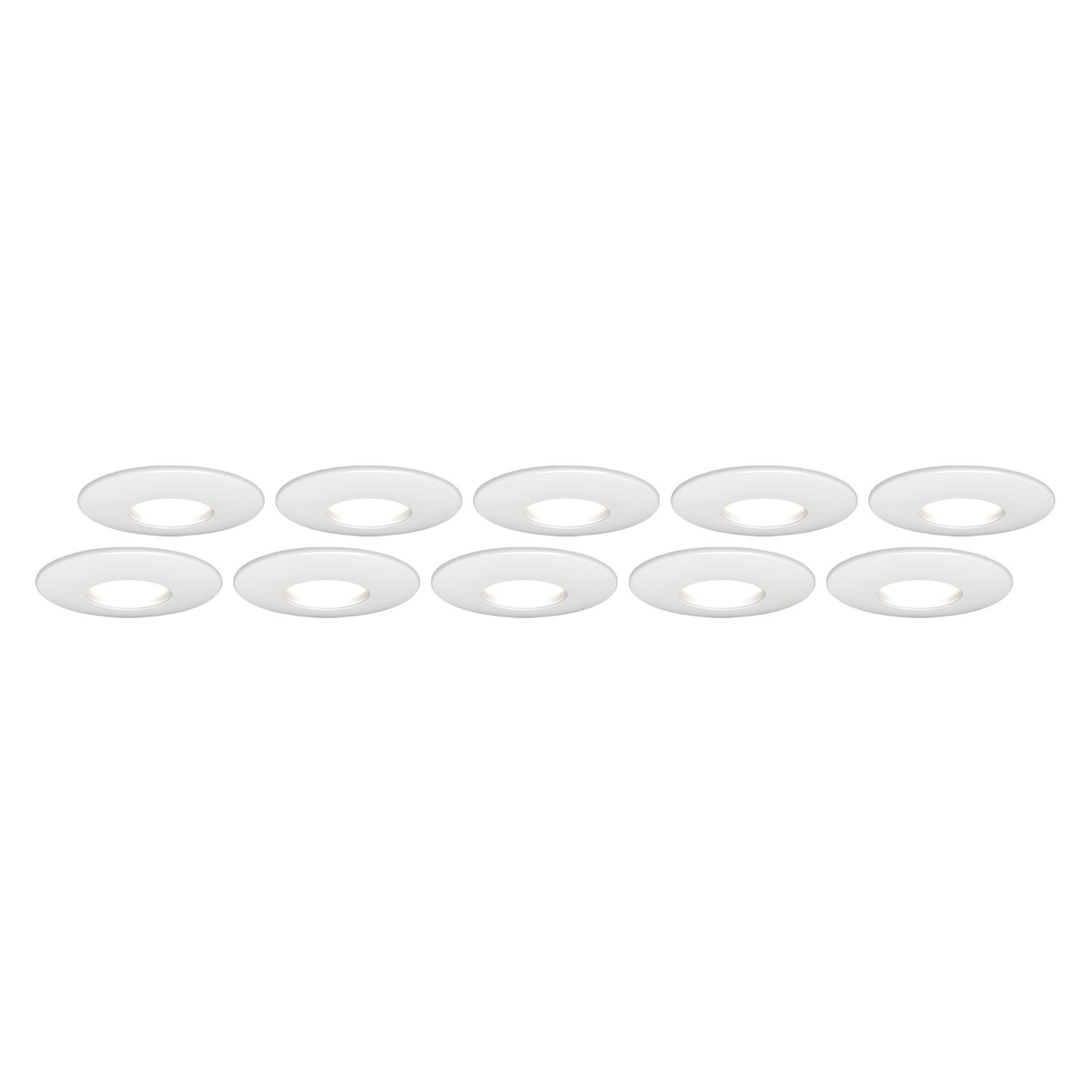 4lite Fixed Fire Rated Downlights White 30 Pack (921GR)