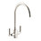 Streame by Abode Brolle Swan Dual-Lever Mono Mixer Kitchen Tap Brushed Nickel