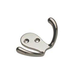 Decohooks Two Prong Wide Hook Black Nickel 130mm