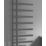 Reina 998mm x 500mm 1078BTU Gunmetal Flat Designer Towel Radiator