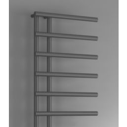 Reina 998mm x 500mm 1078BTU Gunmetal Flat Designer Towel Radiator