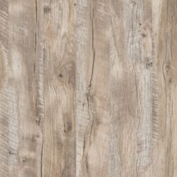 Wilsonart Matt Brown Wood Effect Laminate Upstand 3000mm x 100mm x 20mm