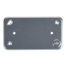 Contactum  3/4-Module Grid Metal-Clad Back Box 37mm