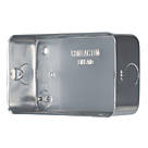 Contactum G734GB 3/4-Module Grid Metal-Clad Back Box 37mm