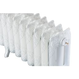 Arroll 470mm x 1154mm 4299BTU White Cast Iron 3 Column Radiator