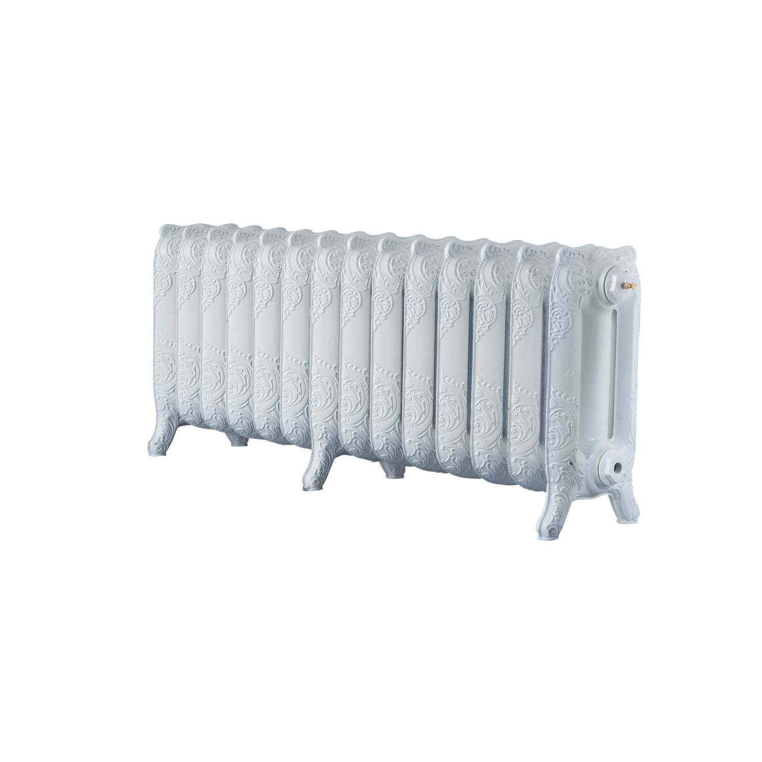 Arroll 470mm x 1154mm 4299BTU White Cast Iron 3 Column Radiator (9226P)