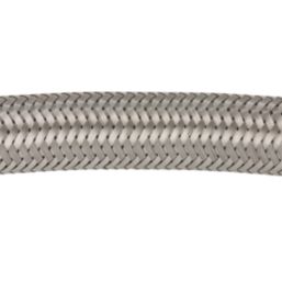 Essentials Flexible Tap Connector with Isolating Valve 22mm x 3/4" x 300mm