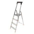 Magnusson Aluminium 1.46m 4 Step Swingback A Frame Step Ladder