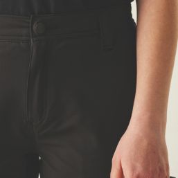 Regatta Pro Action Stretch Womens Trousers Black Size 10 29" L