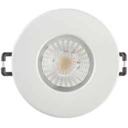 Collingwood DT4 Fixed  Fire Rated LED Downlight Matt White 4.6W 490lm