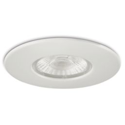 Collingwood DT4 Fixed  Fire Rated LED Downlight Matt White 4.6W 490lm