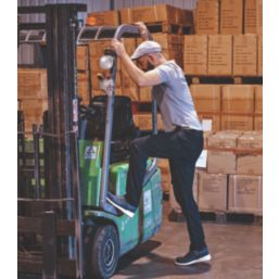 Apache Barkerville Cargo Work Trousers Black 28" W 29" L